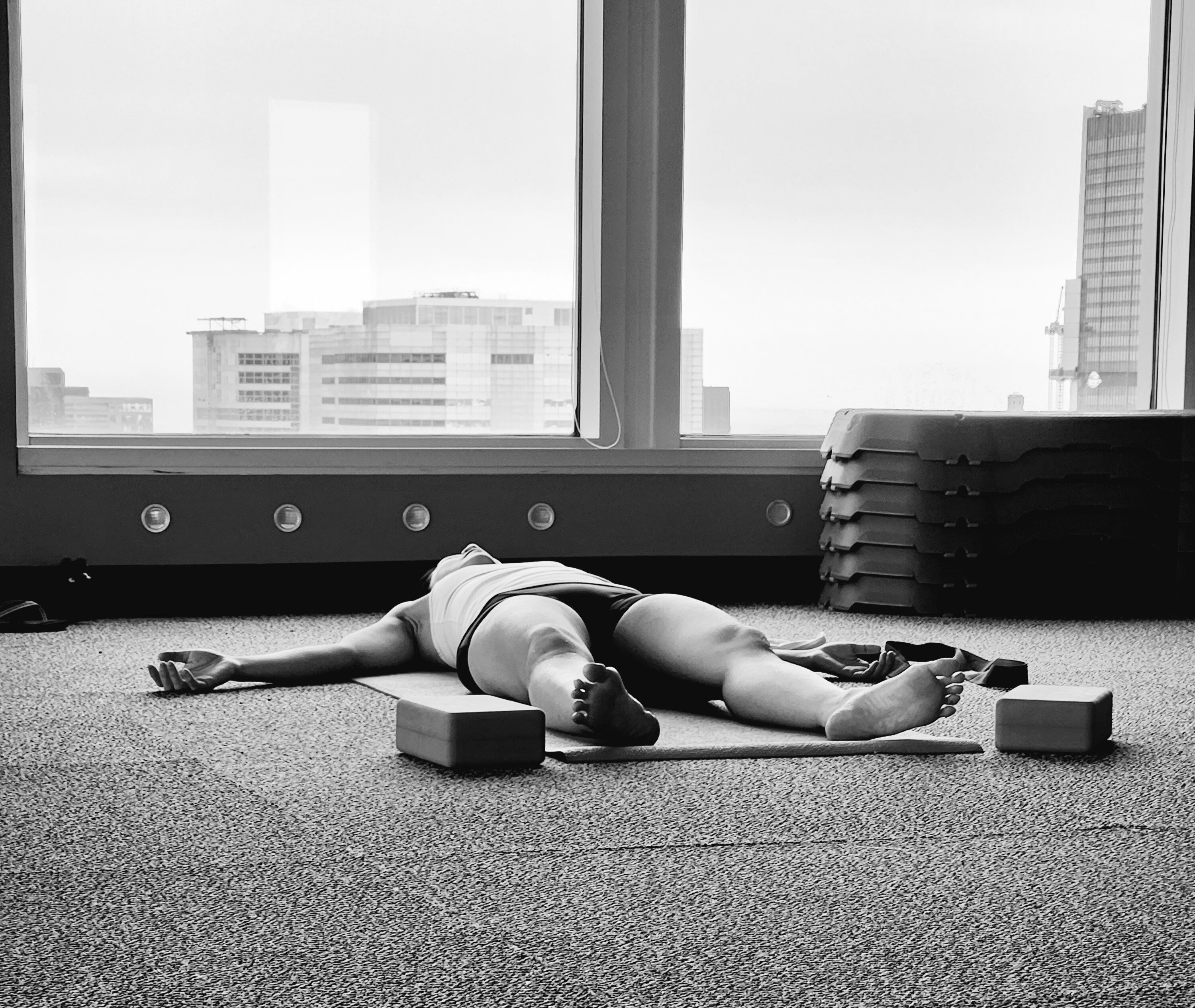 Shavasana posture